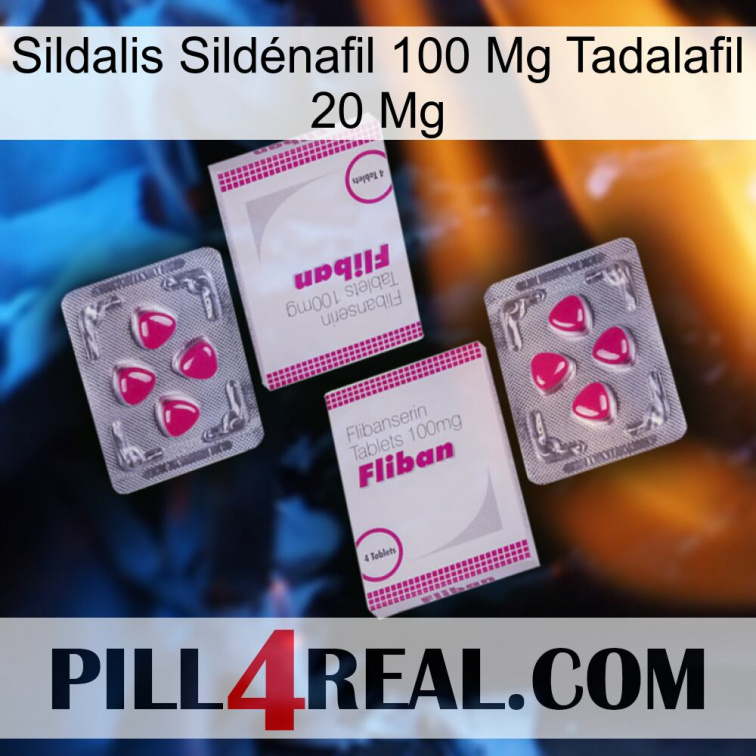 Sildalis Sildénafil 100 Mg Tadalafil 20 Mg 33